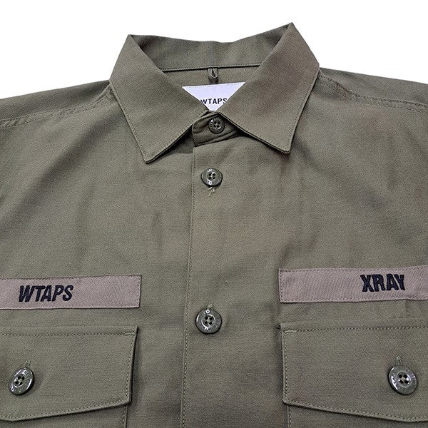 WTAPS(ダブルタップス) 24AWCBW ／ LS ／ COTTON．SATINミリタリー