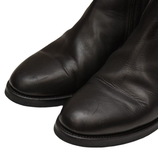 forme(フォルメ) Molder side zip boots サイドジップブーツ ブラック