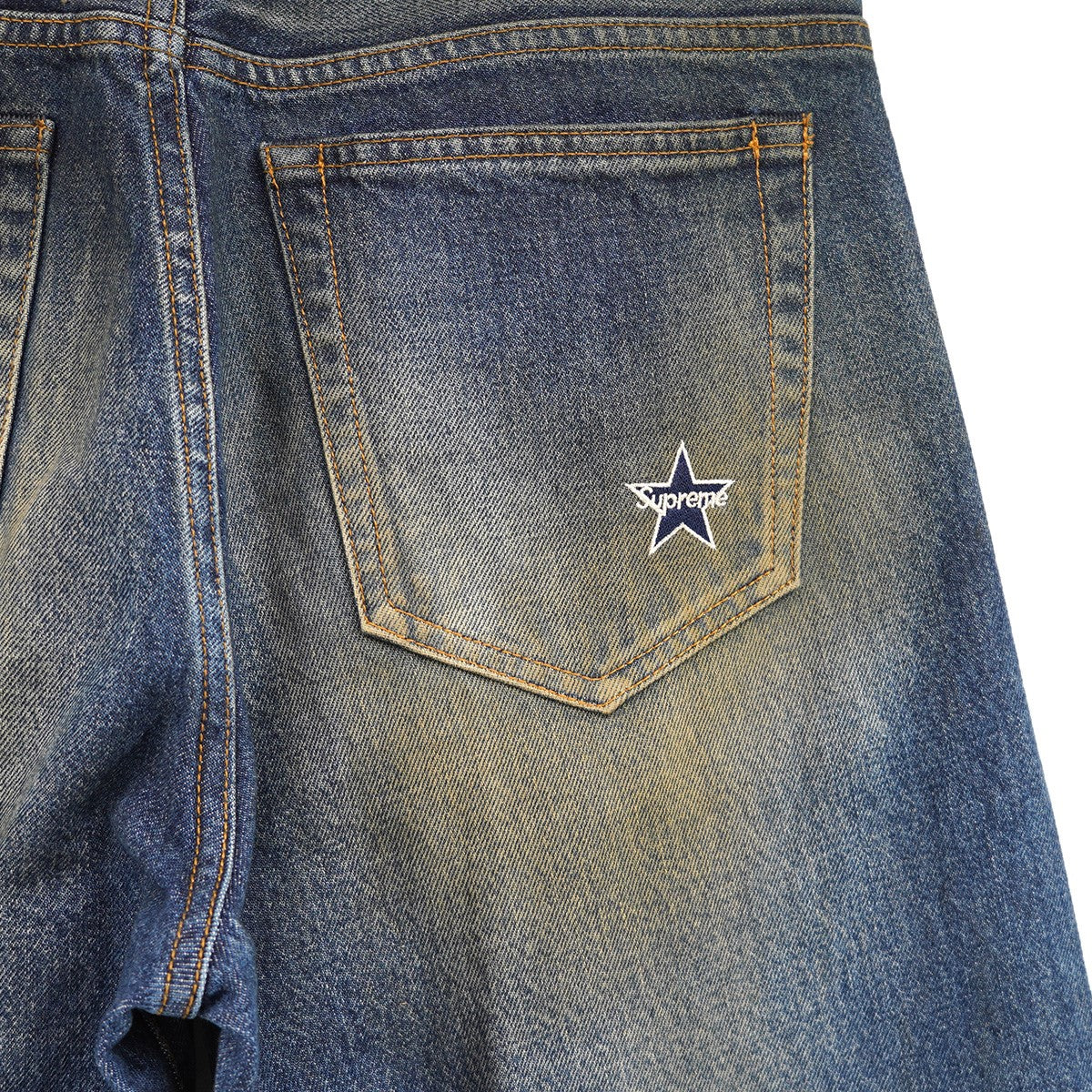Supreme(シュプリーム) 25SS Distressed Loose Fit Selvedge Jean