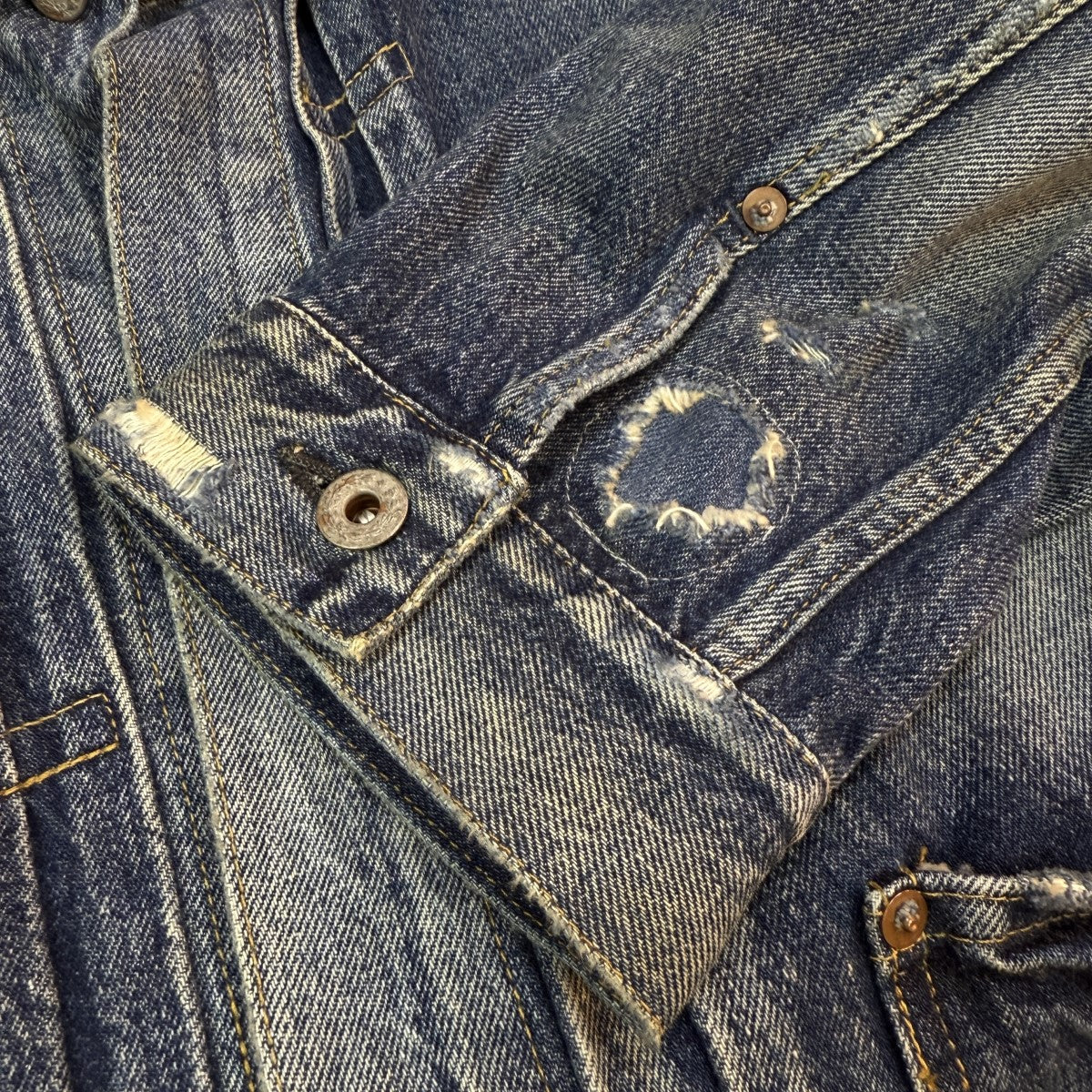 MADNESS(マッドネス) 24AW/AGING TYPE-I DENIM TRACKERエイジング