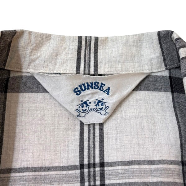 SUNSEA(サンシー) Check Fried Shrimp Shirt オープンカラーチェック