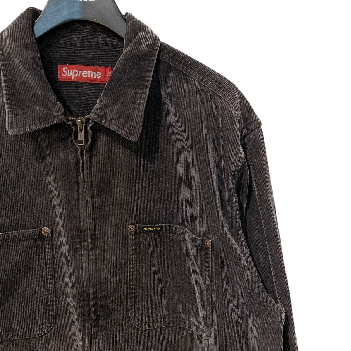 Supreme(シュプリーム) 24SSWashed Corduroy Zip Up Shirtウォッシュド