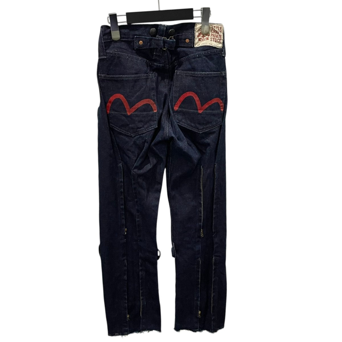 EVISU(エヴィス) チェック柄デニムパンツ カモメプリント 2536 2536