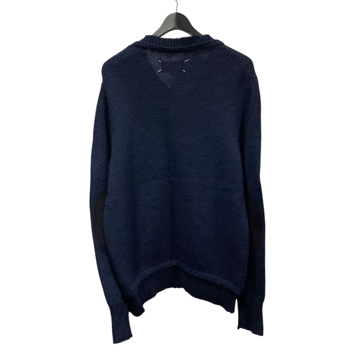 Maison Margiela(メゾンマルジェラ) エルボーパッチVネックニット