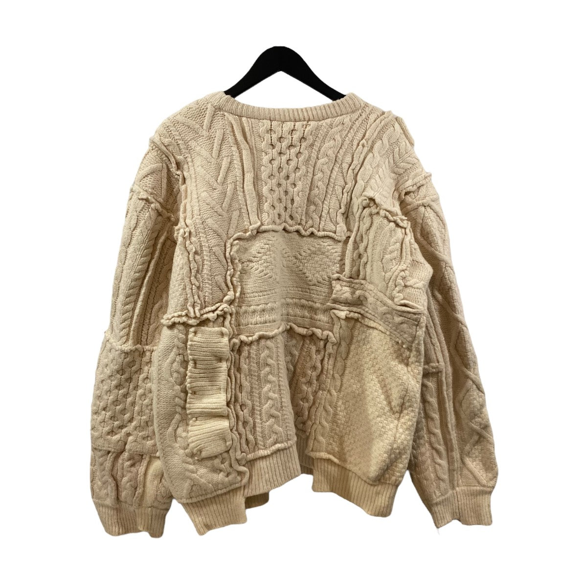 stein(シュタイン) OVERSIZED INTERLACED CABLE KNIT LSケーブルニット
