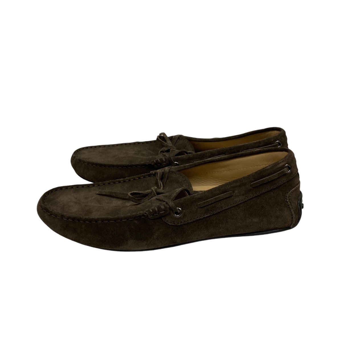 TOD'S(トッズ) スウェードローファー ブラウン サイズ 7｜【公式