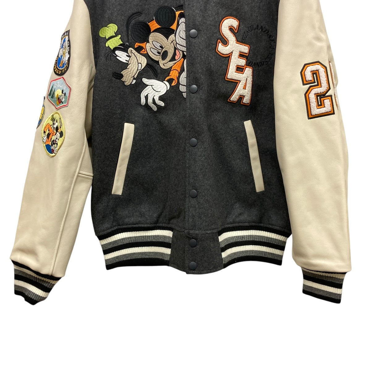 HYSTERIC Wind and Sea スタジャン Mサイズ レッド GLAMOUR x WIND AND