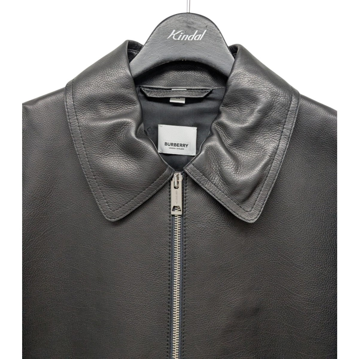 BURBERRY(バーバリー) 襟付シングライダースジャケット 4561198