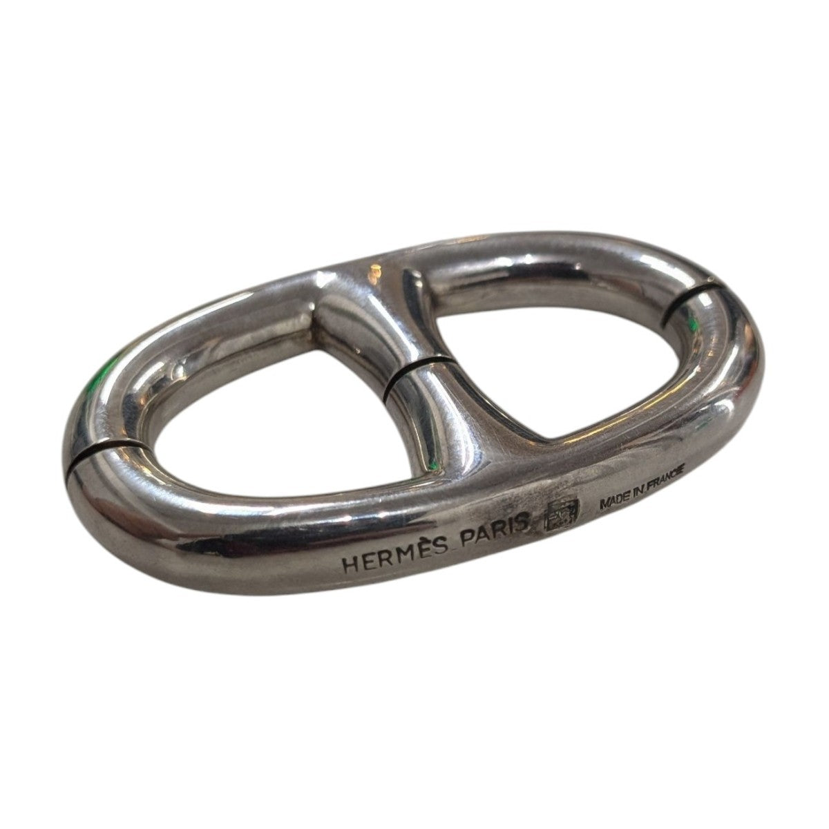 HERMES(エルメス) シェーヌダンクルスカーフリング シルバー｜【公式