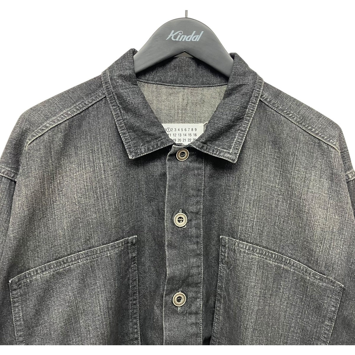 Maison Margiela1 10(メゾンマルジェラ1 10) 「DISTRESSED DENIM SHIRT