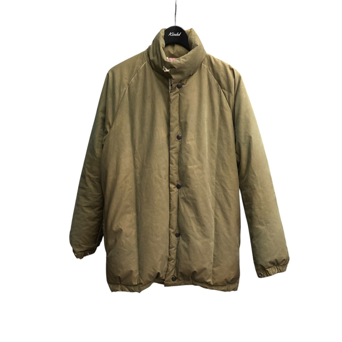 N．HOOLYWOOD(エヌハリウッド) スタンドネックダウンジャケット カーキ