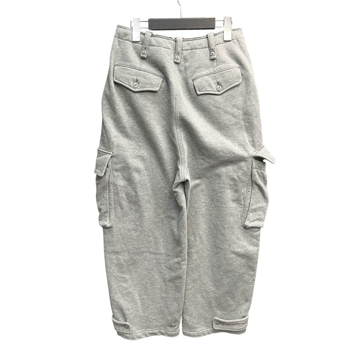 ETRE TOKYO(エトレトウキョウ) ベルテッドヘムカーゴパンツスウェット