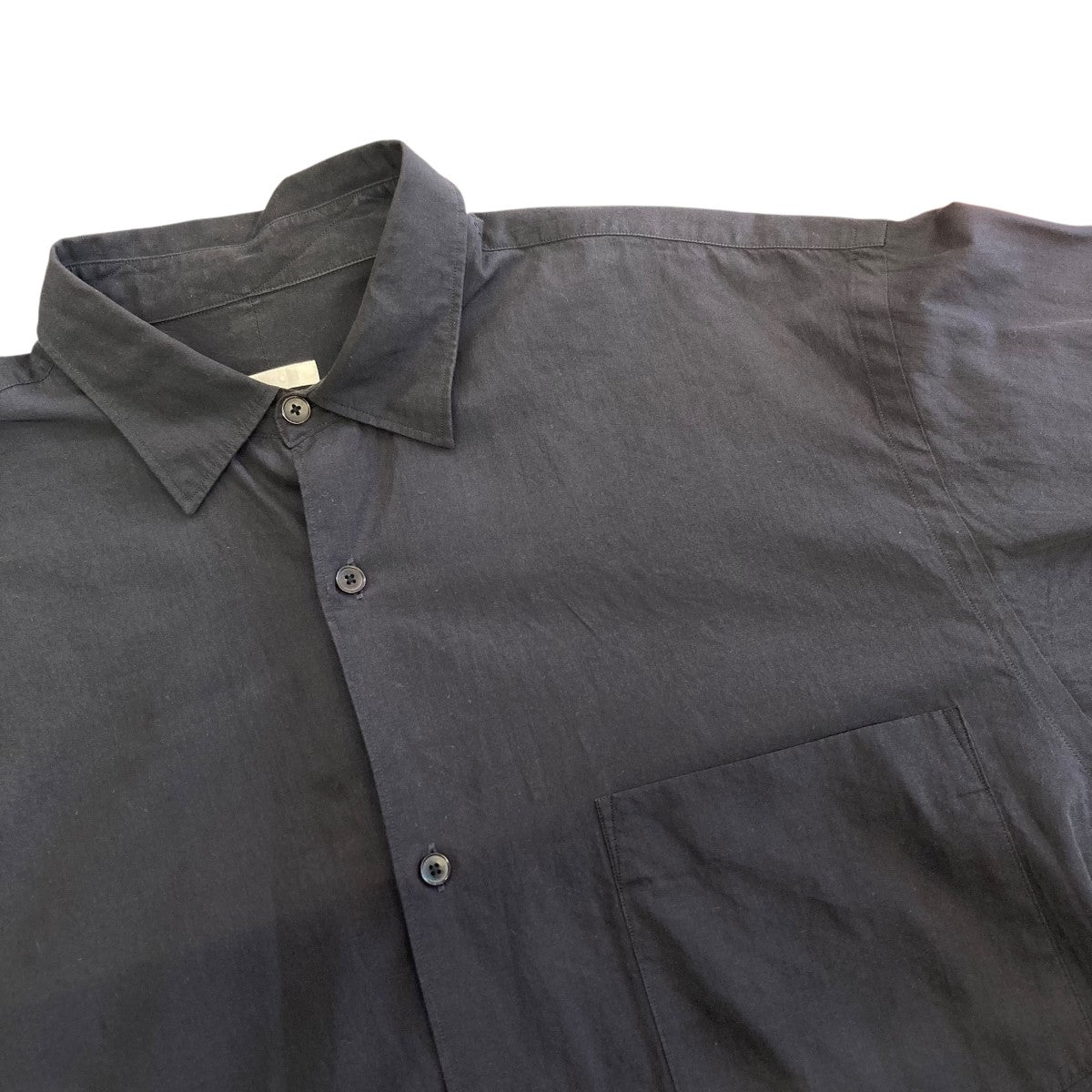 COMOLI(コモリ) 22SSレギュラーカラーシャツV01-02001 V01-02001