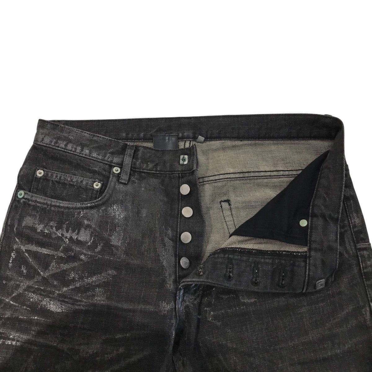 Dior Homme(ディオールオム) 07AWラスターコーティングデニムパンツ