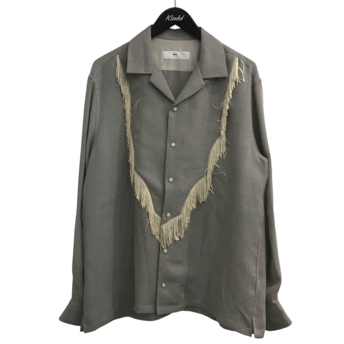 TOGA VIRILIS(トーガヴィリリース) アルデンテメッシュフリンジシャツ