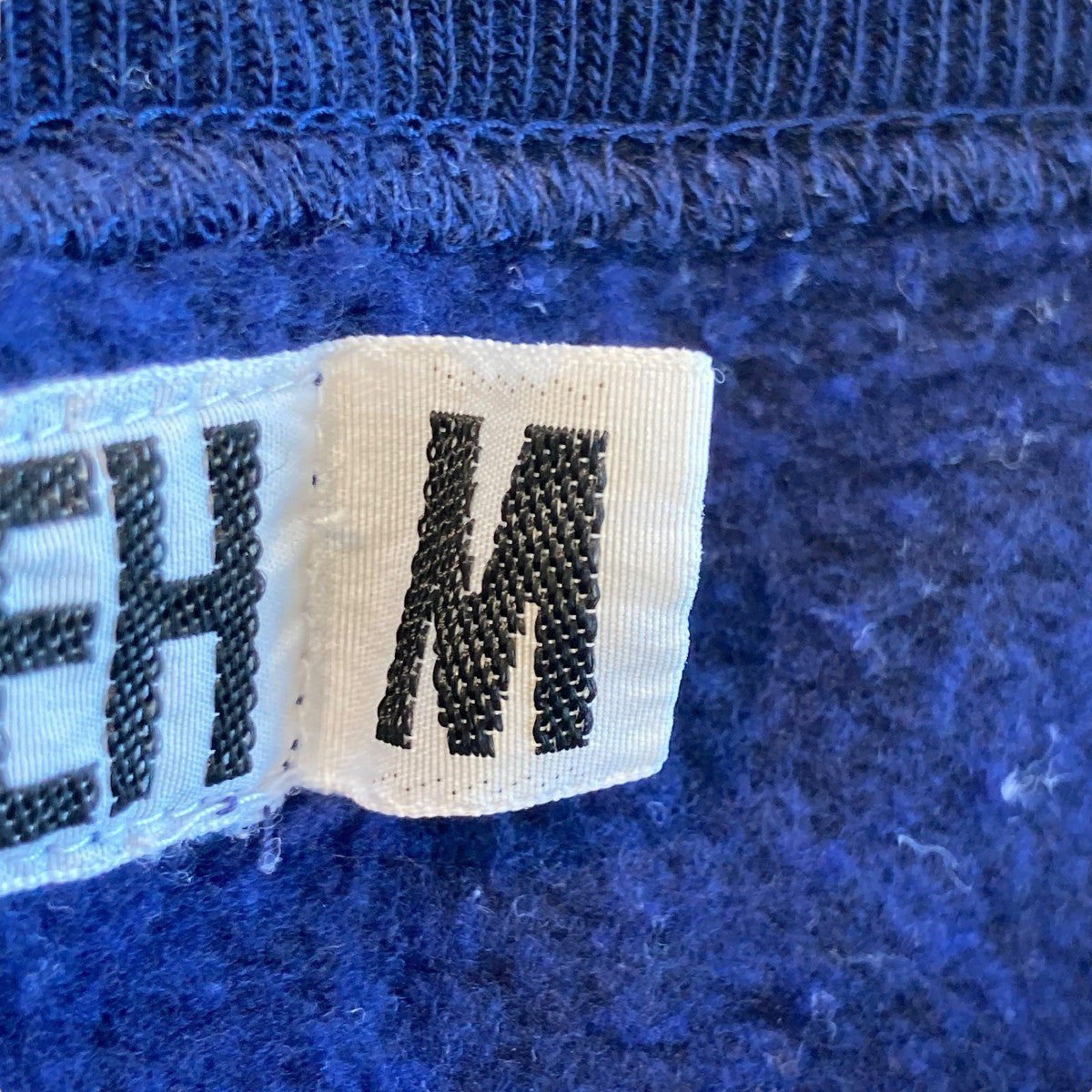 GOOD ENOUGH(グッドイナフ) 穴あきトレーナー ネイビー サイズ M