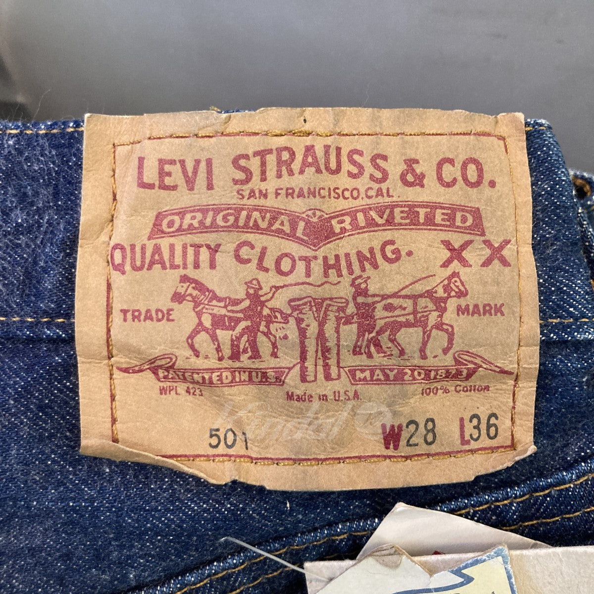 Levis(リーバイス) デッドストック 501XX For Over 110 Years 66復刻