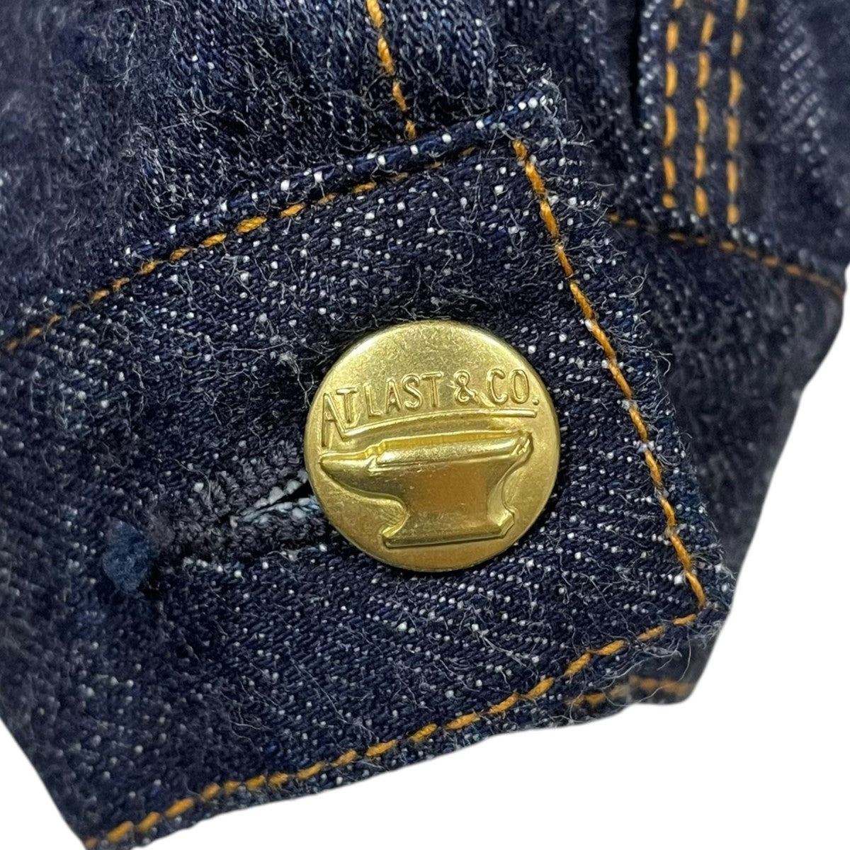ATLAST ＆ CO(アットラスト) デニムジャケット 163 163 インディゴ