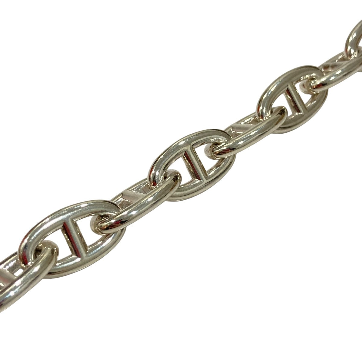 HERMES(エルメス) シェーヌダンクル GM12コマブレスレット シルバー