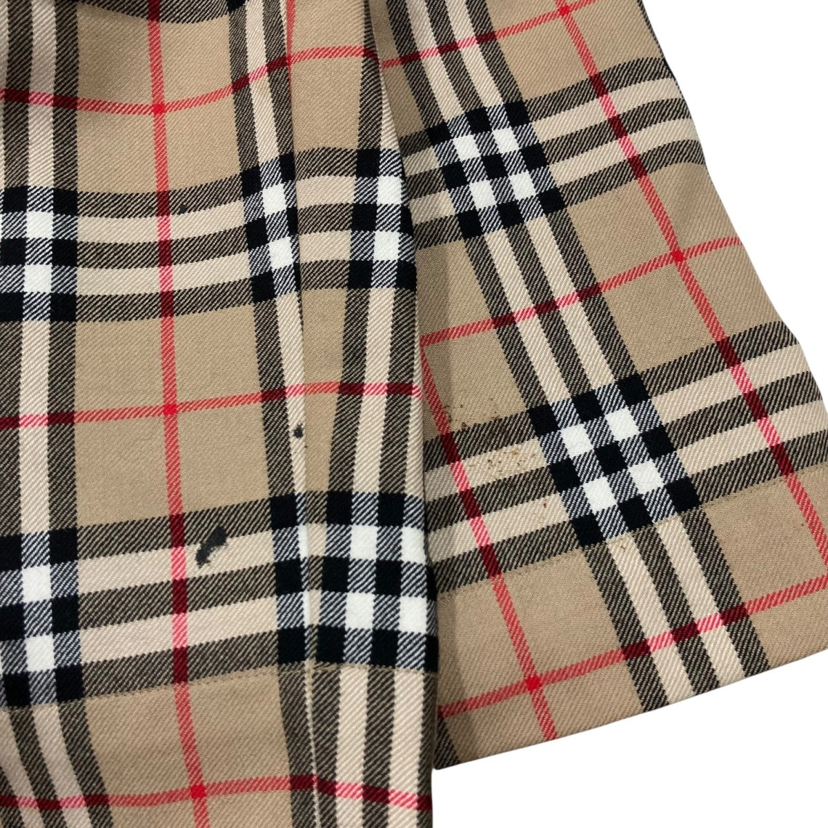 BURBERRY(バーバリー) チェックワイドパンツ8015464 8015464 ベージュ