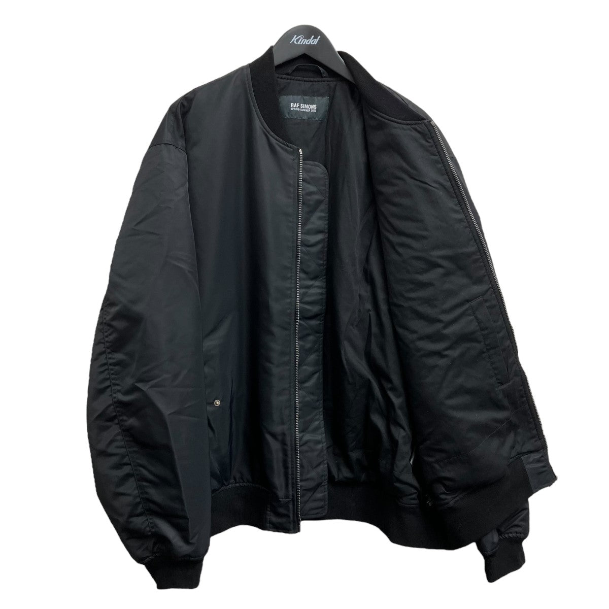 RAF SIMONS(ラフシモンズ) Classic bomber with leather patch