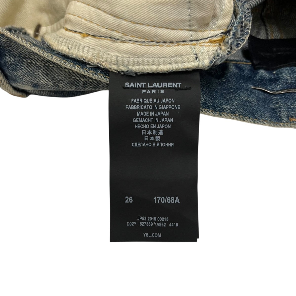 Saint Laurent Paris(サンローランパリ) デニムパンツ527389 527389