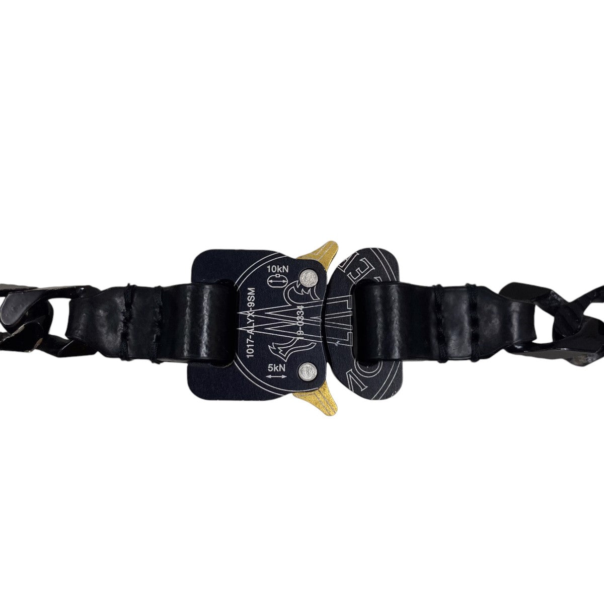 1017 ALYX 9SM×MONCLER コースターバックルネックレス ブラック