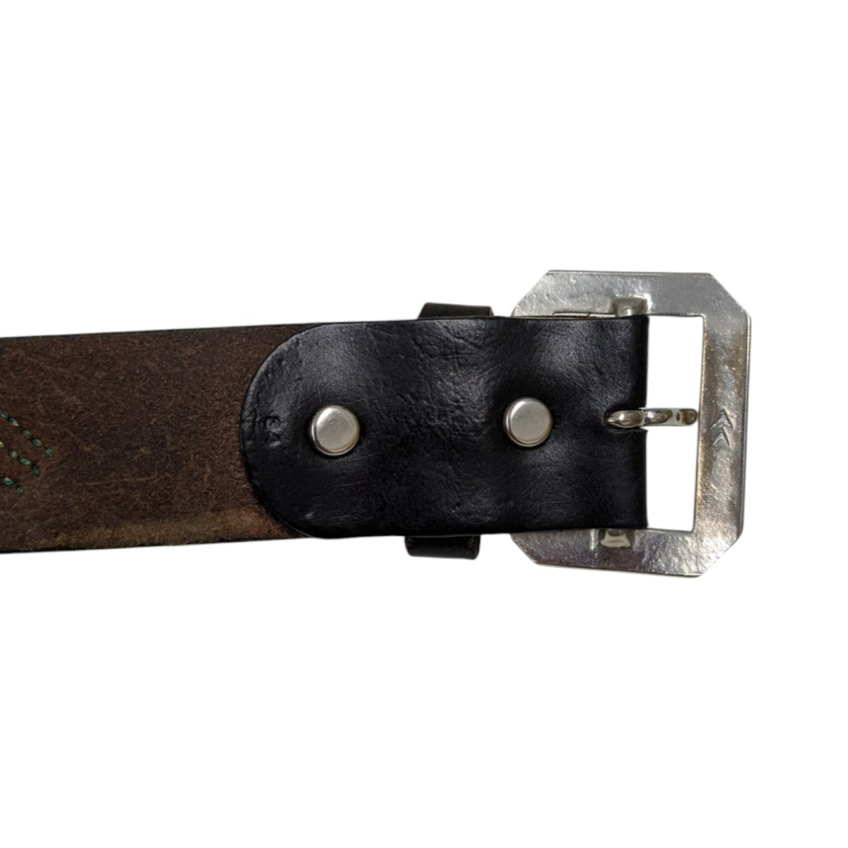 WOLF'S HEAD×HOOK×WTAPS スタッズレザーベルト ブラック｜【公式