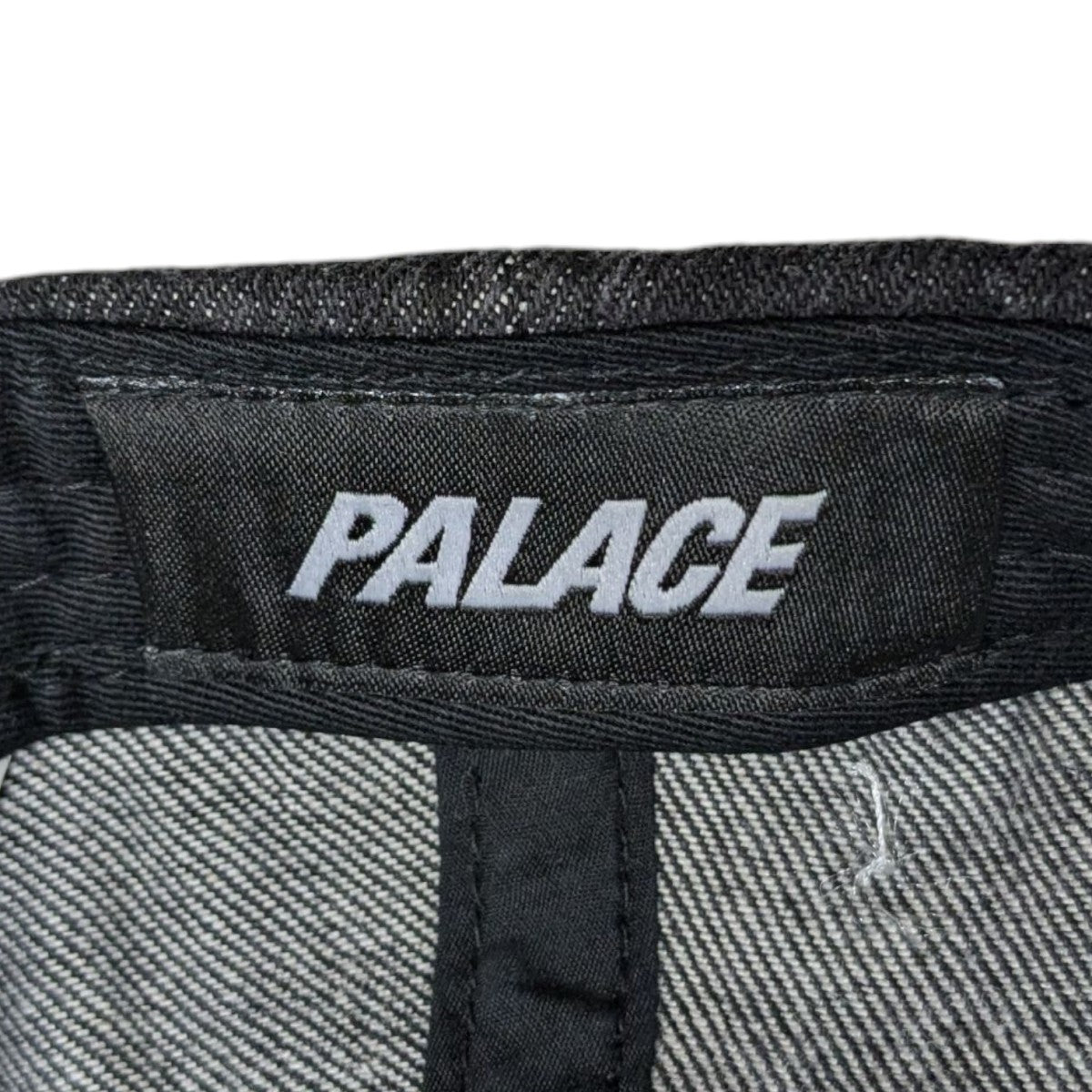 PALACE(パレス) DENIM P 6-PANELデニムキャップ グレー サイズ Free