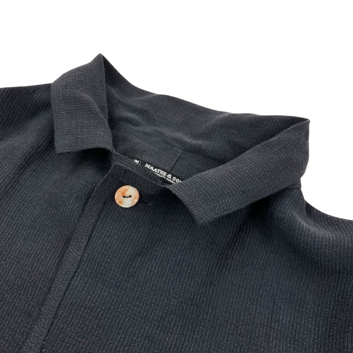 MAATEE＆SONS(マーティーアンドサンズ) 24SS折って折ってSHIRT JACKET
