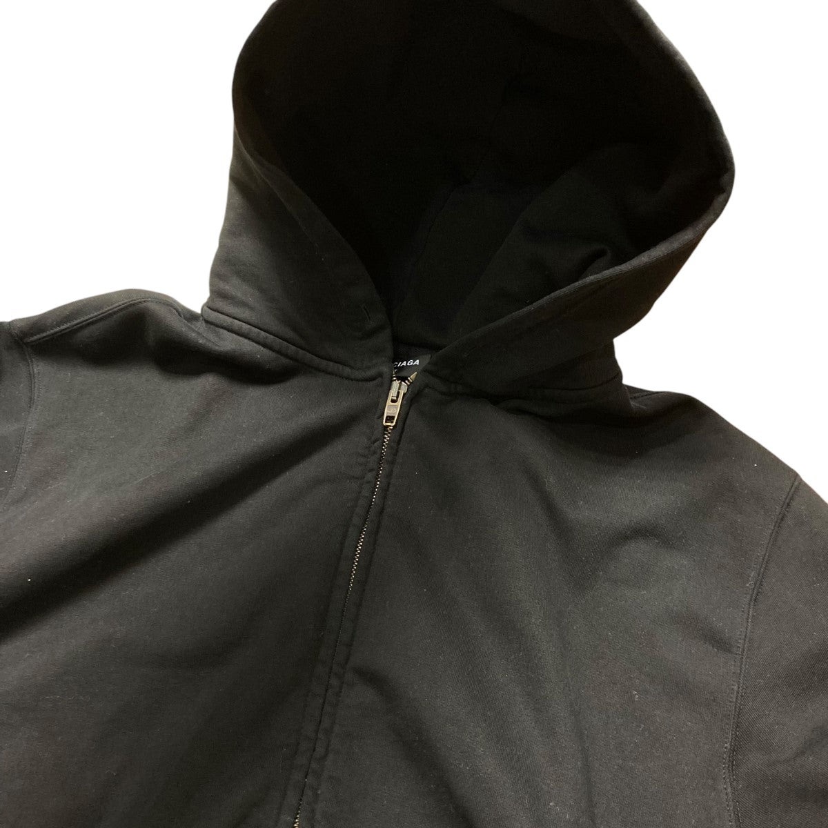 BALENCIAGA(バレンシアガ) TAB WORN-OUT ZIP-UP HOODIEジップパーカー