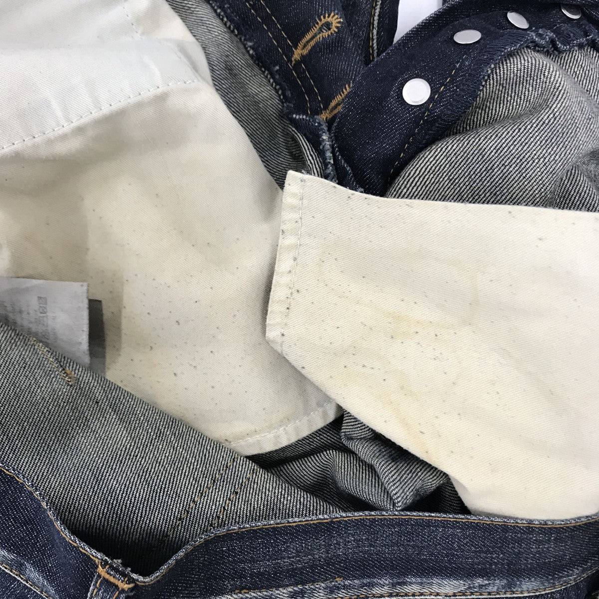 Dior Homme(ディオールオム) JAKE ダメージ加工デニムパンツ 163D007TX