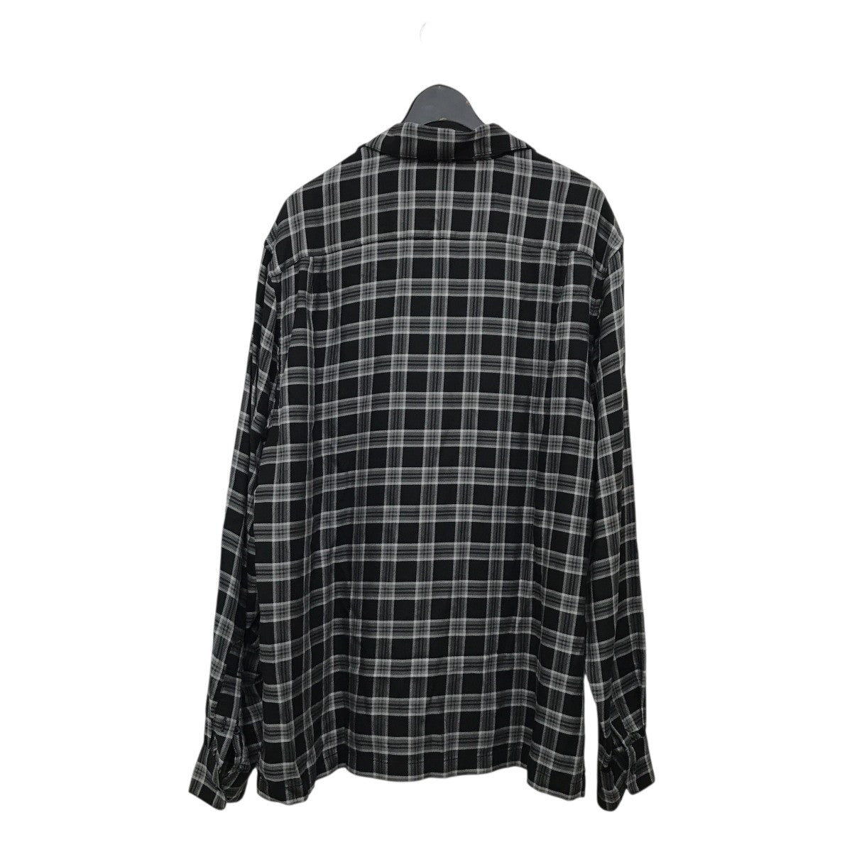 Supreme(シュプリーム) Plaid Rayon Shirtチェックシャツ グレー
