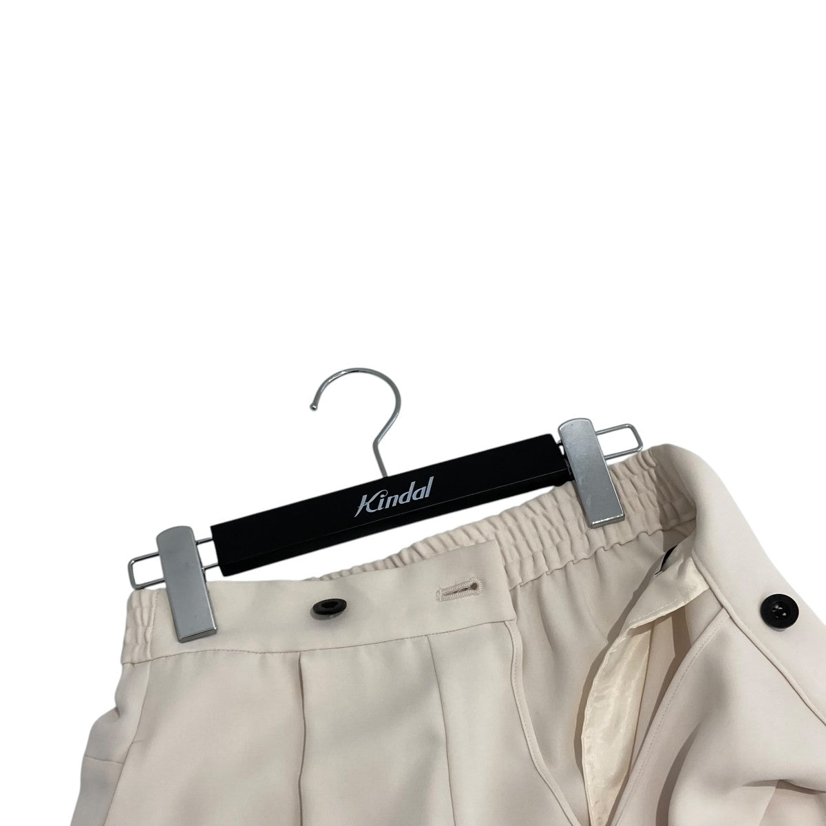 HYKE(ハイク) SATIN WIDE LEG PANTSワイドパンツ241-13270 241-13270