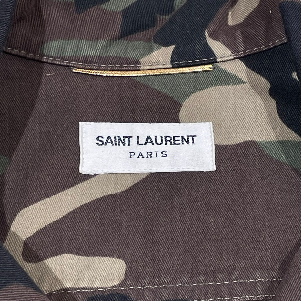Saint Laurent Paris(サンローランパリ) 15SS迷彩柄ジャケット353505
