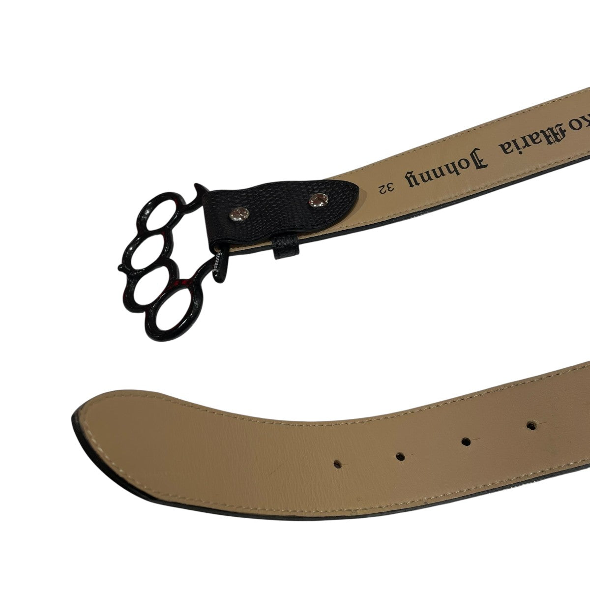 WACKO MARIA(ワコマリア) Johnny Leather BeltベルトJOHNNY-WM-BL05