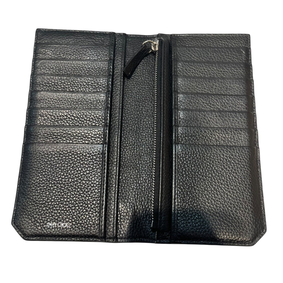 JIMMY CHOO(ジミーチュウ) スタースタッズ付き長財布長財布 ブラック
