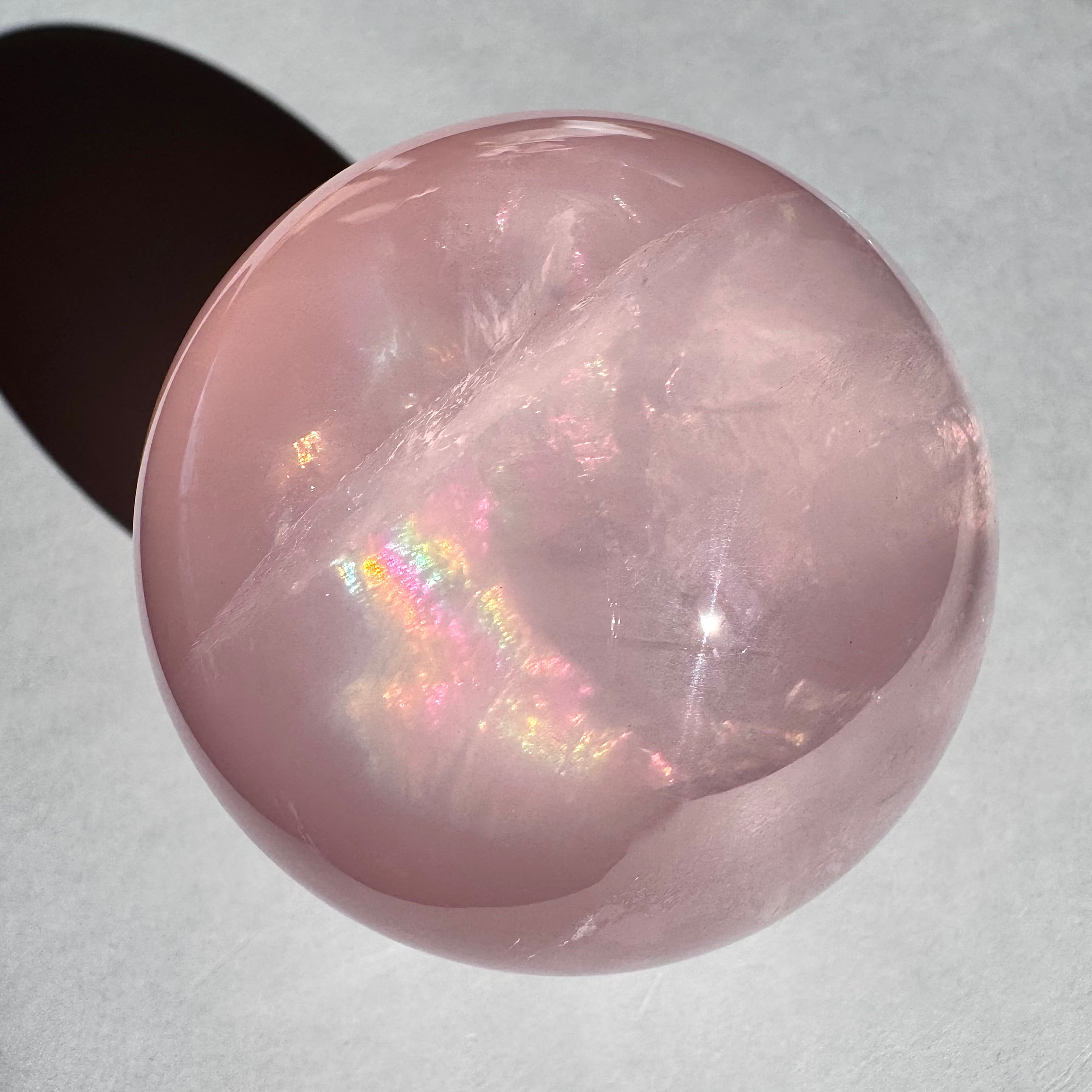 ローズクォーツスフィア A60mm モザンビーク産 – la lune rose