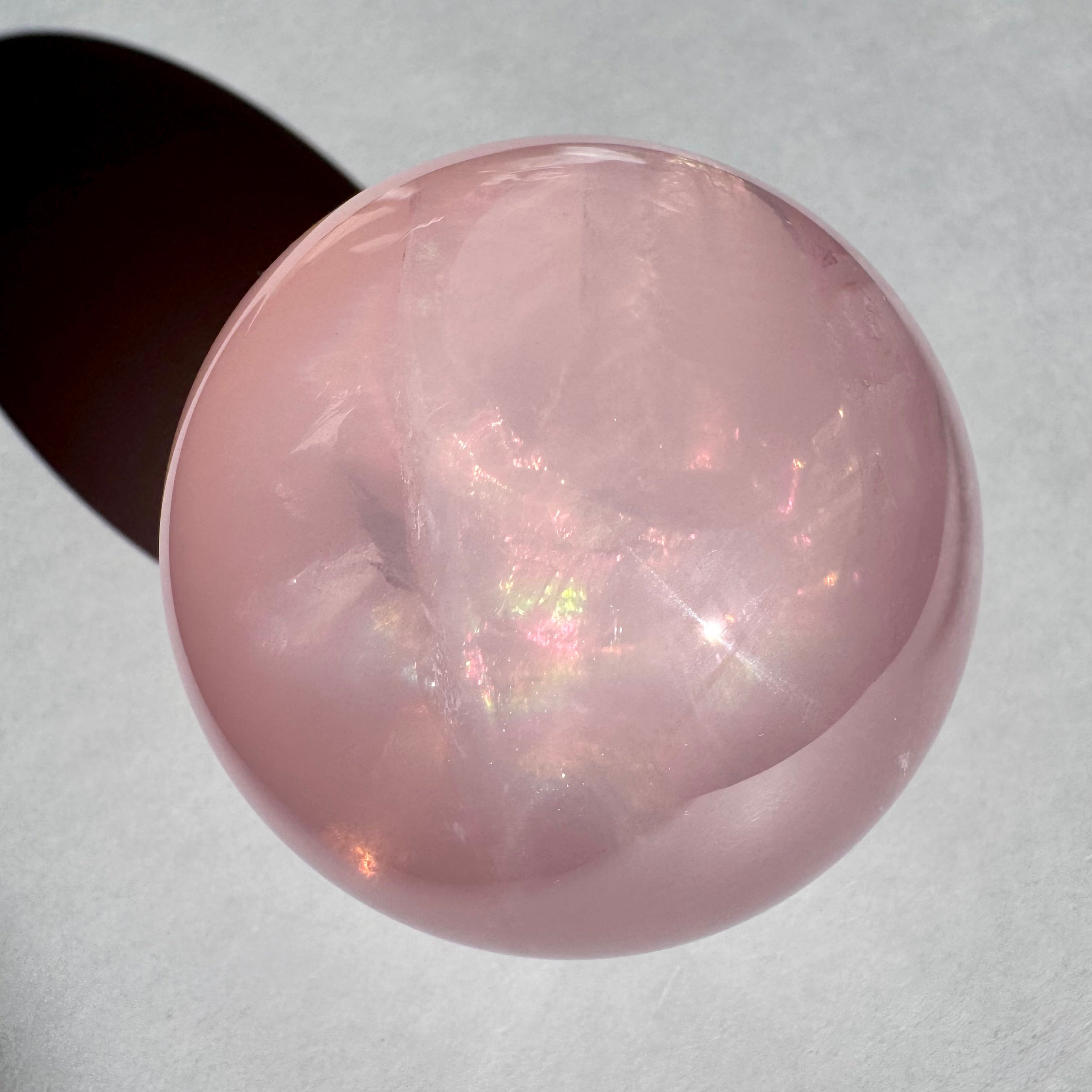 ローズクォーツスフィア A60mm モザンビーク産 – la lune rose