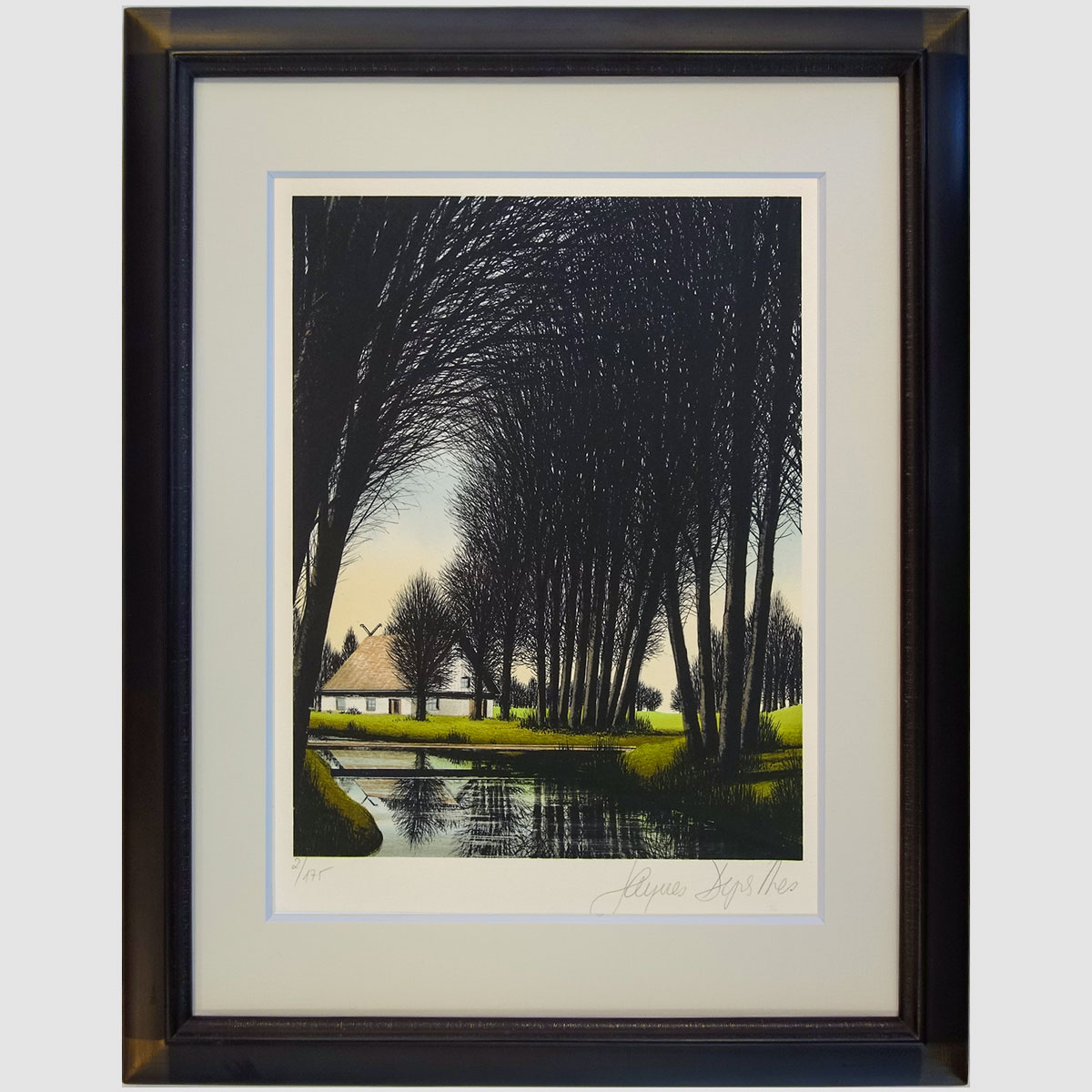 楽天市場】ジャック・デペルト 「緑の小道」 リトグラフ 額入り 版画