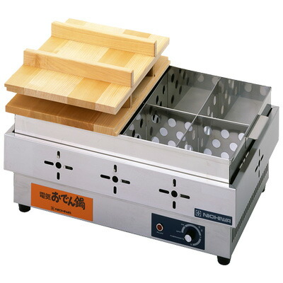 楽天市場】EOK-8 ニチワ電機 電気おでん鍋 8ツ切 : 厨房センター