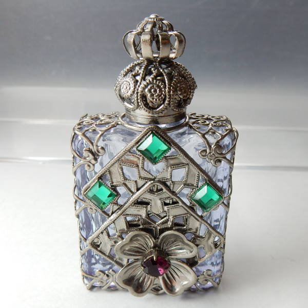 八5766美品MURANO ベネチアガラス香水瓶 ムラーノ ムラノ ベネチアン