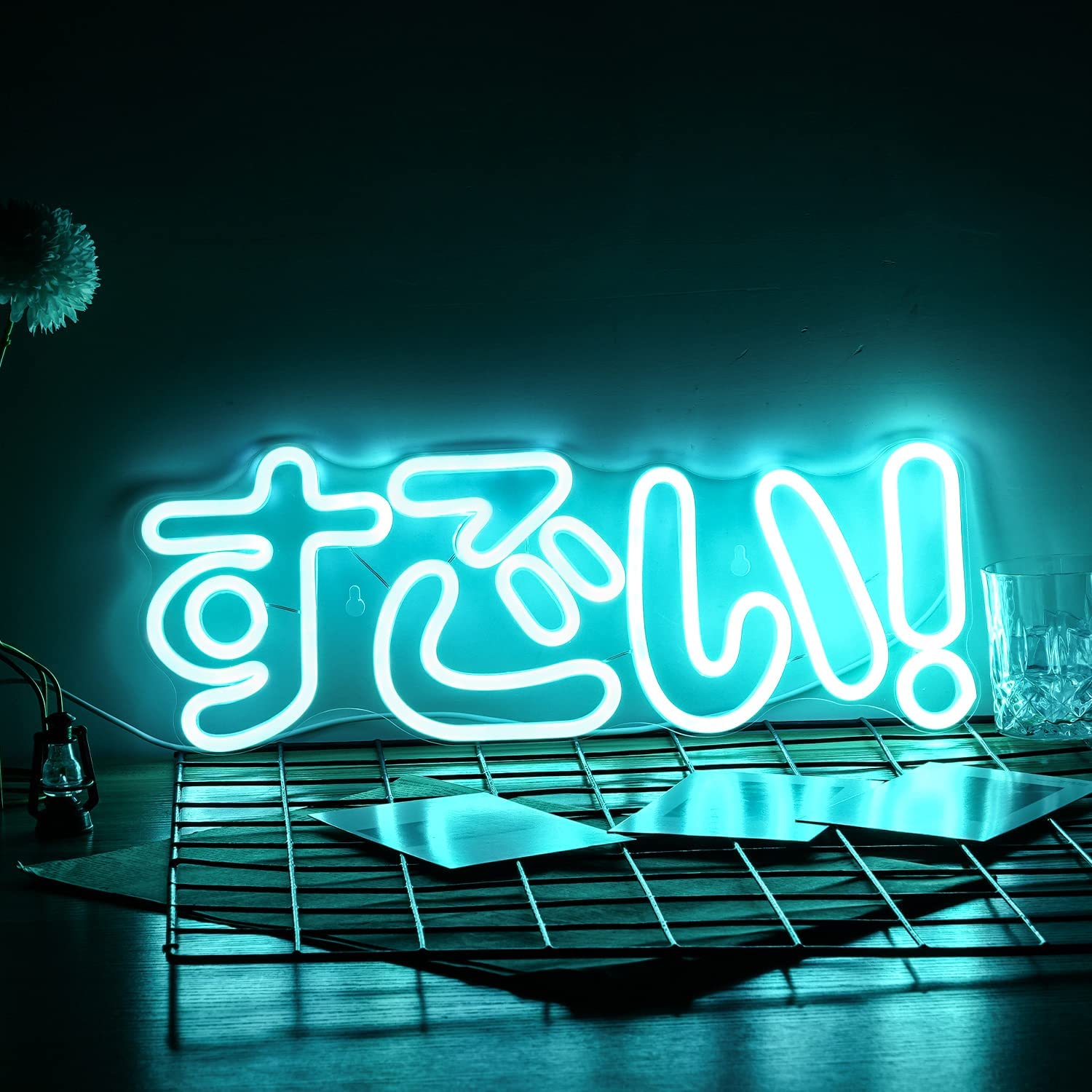 楽天市場】ネオンサイン 壁掛け「すごい！」 LEDネオンライト おしゃれ