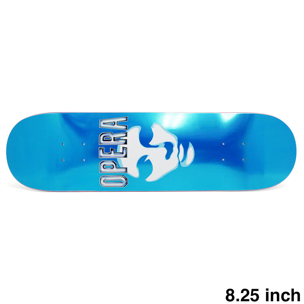 Opera スケートボードデッキ 青 オペラ スケートボード デッキ opera