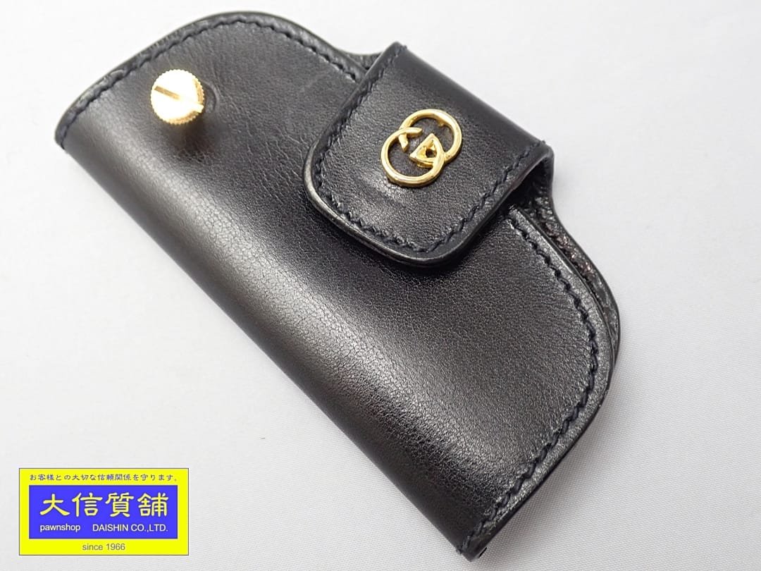 楽天市場】GUCCI グッチ GGキャンバス ロゴプレート 6連キーケース