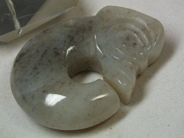 楽天市場】□龍香堂□☆中国紅山文化（こうざんぶんか）「玉豬龍」「猪