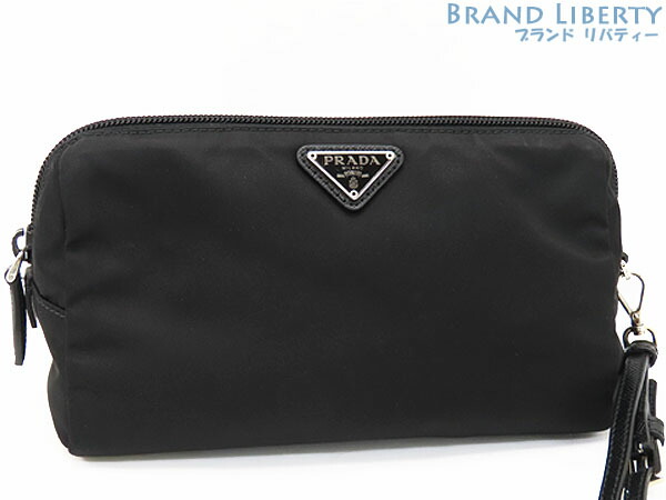楽天市場】プラダ マルチ ポーチ MV29 ポコノ 黒 ブラック ナイロン