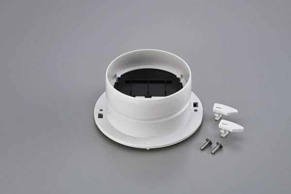 楽天市場】リンナイ 乾太くん ダンパー付排湿口ガイド DG-80BK(Φ80