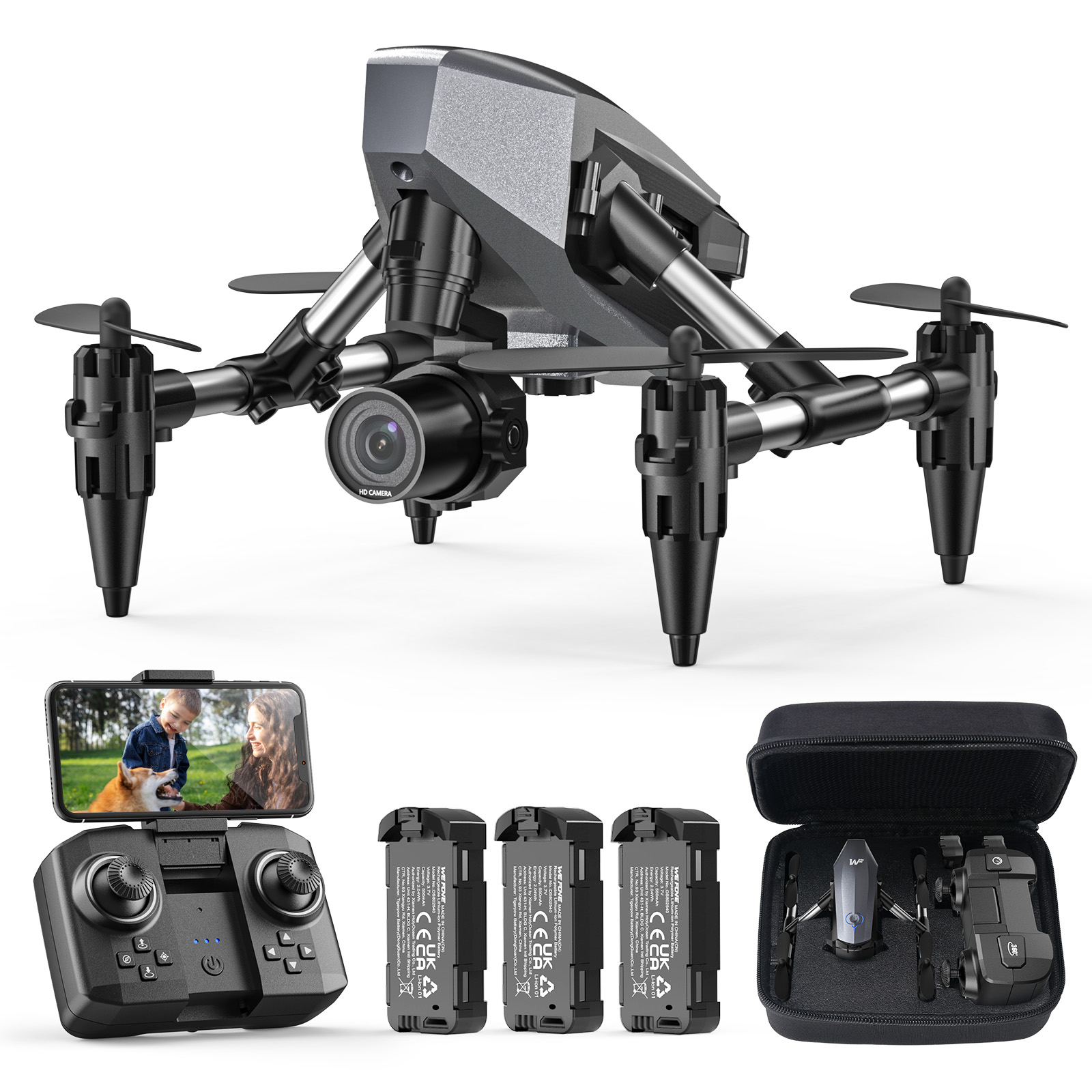 楽天市場】ドローン カメラ付き 100g未満 WeFone 申請不要 子供向け