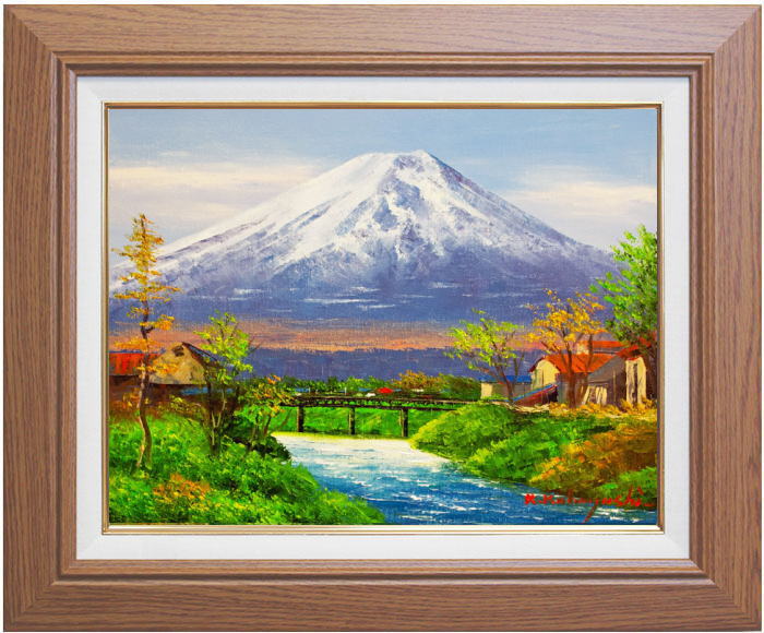 楽天市場】谷崎 勉『富士』日本画 F10（10号） : 内田画廊